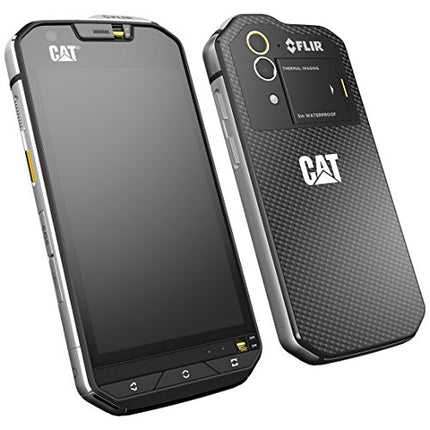 CAT PHONES S60 Waterproof Smartphone Unlocked LATAM Variant GSM Dual SIM, 32 GB, Integrated FLIR Camera