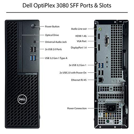 Dell OptiPlex 5400 All-in-One Computer - i5 12th Gen i5-12500 Hexa-core (6 Core) 3 GHz - 16 GB RAM DDR4 SDRAM - 256 GB M.2 PCI Express NVMe 3.0 x4 SSD (Renewed)