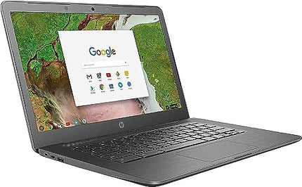 HP Chromebook 14" G5, Intel Celeron N3350, 4GB RAM, 16GB SSD (3NU63UT#ABA) (Renewed)