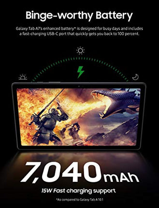 Samsung Galaxy Tab A7 10.4 Wi-Fi 64GB Silver (SM-T500NZSEXAR)