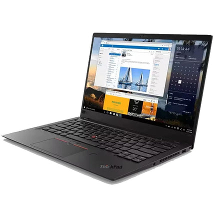 Lenovo ThinkPad X1 Carbon (6th Gen) 14-inch FHD Laptop, Intel Quad Core i7-8650U, 16GB RAM, 256GB NVMe-PCIe SSD, Fingerprint Reader, Windows 10 Pro, Black (Renewed)