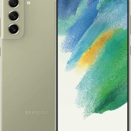 SAMSUNG Galaxy S21 FE 5G SM-G990U 256GB Factory Unlocked Smartphone (Renewed) (Olive)