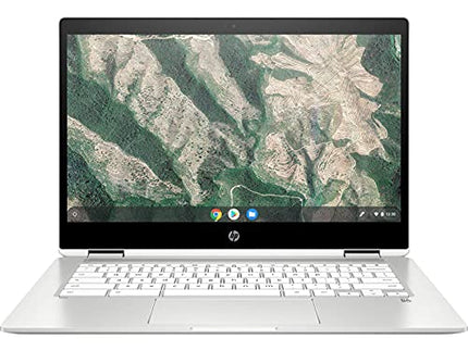 HP Chromebook x360 - 14b-ca0036nr 14" TS Intel Celeron N4000 1.1 GHz Intel UHD Graphics 600 4 GB RAM 32 GB eMMC Chrome OS BT Webcam Natural Silver (Renewed)