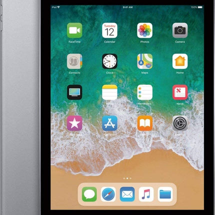 2017 Apple iPad (9.7-inch, WiFi + Cellular, 32GB) - Space Gray (Renewed)