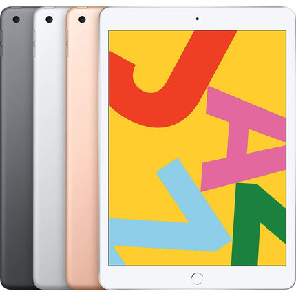 2019 Apple iPad (10.2-inch, Wi-Fi + Cellular, 32GB) - Silver (Renewed)