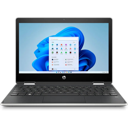 HP Pavilion x360 11.6-inch Laptop 2-in-1 Touchscreen HD Convertible Tablet Intel Pentium Silver 4GB DDR4 RAM 128GB SSD Intel UHD Graphics Windows 11 Home WiFi Bluetooth HDMI 11m-ap0033dx (Renewed)