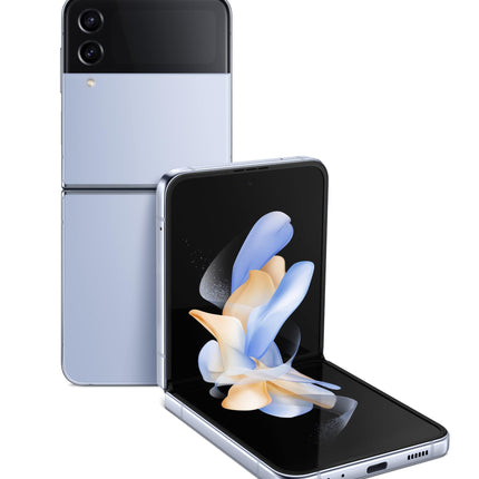 SAMSUNG Galaxy Z Flip 4 256GB Blue - T-Mobile (Renewed)