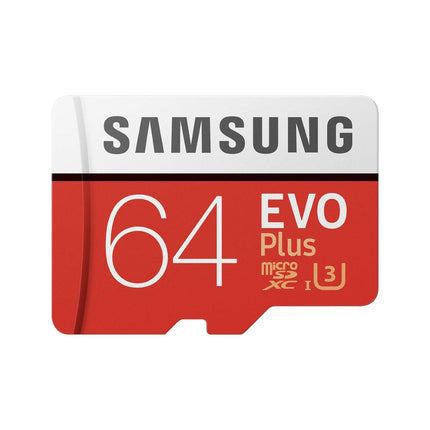 Samsung 64GB MicroSDXC EVO Plus Memory Card w/Adapter, (MB-MC64GA/EU)