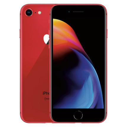 Apple iPhone 8, US Version, 64GB, Red - Unlocked (Renewed)