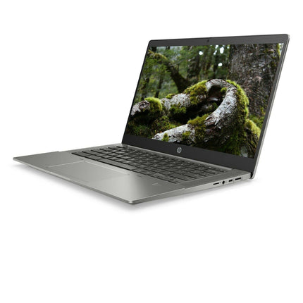 HP Chromebook 14B-NA0010WM 14" FHD AMD Ryzen 3 128GB SSD 4GB RAM Mineral Silver (Renewed)