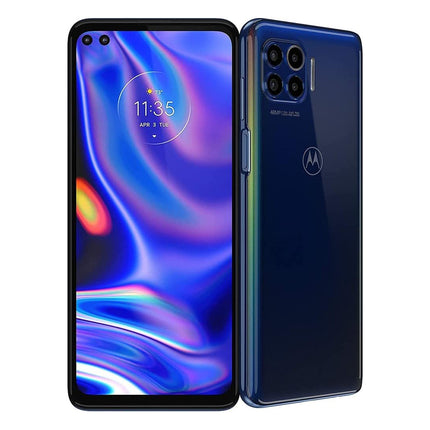 Motorola One XT2075-2 5G Android Unlocked 4GB RAM 128GB 48MP Camera Quad Rear Camera Smartphone (Renewed)