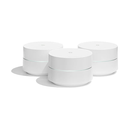 Google NLS-1304-25 White WiFi system Router Replacement for Whole Home Coverage - 3 Pack