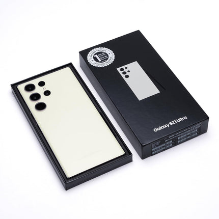 SAMSUNG Galaxy S23 Ultra 5G (SM-S918B/DS) Dual SIM 512GB ROM 12GB RAM GSM Factory Unlocked Global Model Mobile Cell Phone Cream