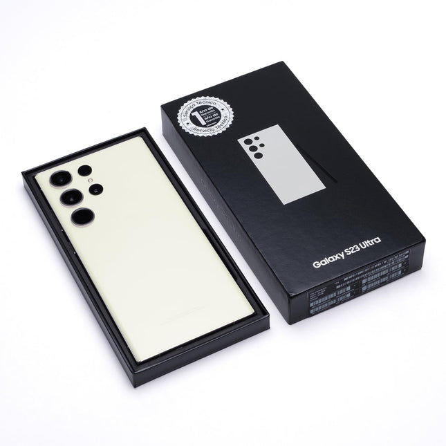 SAMSUNG Galaxy S23 Ultra 5G (SM-S918B/DS) Dual SIM 512GB ROM 12GB RAM GSM Factory Unlocked Global Model Mobile Cell Phone Cream