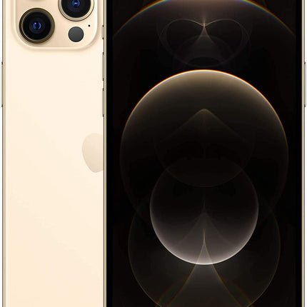 Apple iPhone 12 Pro Max, 128GB, Gold - Fully Unlocked (Renewed)