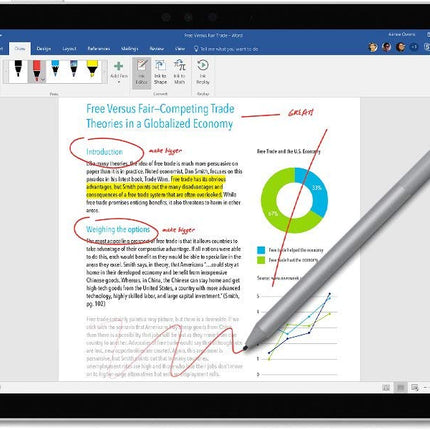 Microsoft Surface Pen Platinum Model 1776 (EYU-00009)