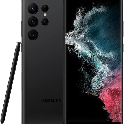 SAMSUNG Galaxy S22 Ultra 5G 256GB AT&T SM-S908U Phantom Black (Renewed)