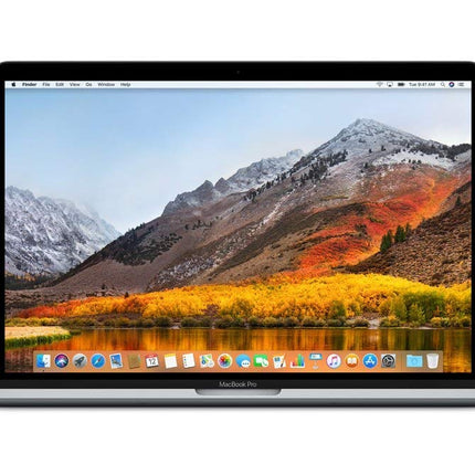 Apple 15.4in MacBook Pro Laptop (Retina, Touch Bar, 2.2GHz 6-Core Intel Core i7, 16GB RAM, 256GB SSD Storage) Space Gray (MR932LL/A) (2018 Model) (Renewed)