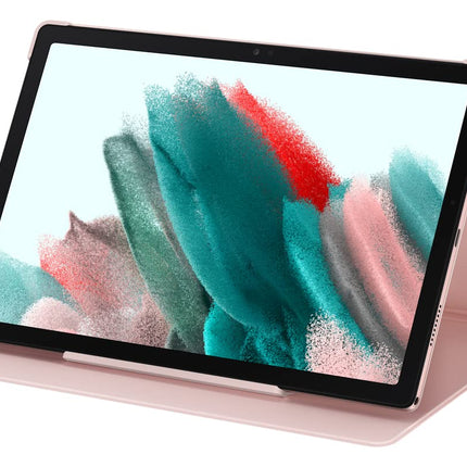 SAMSUNG Galaxy Tab A8 Book Cover, Protective Tablet Case w/ 2 Viewing Angles, Magnetic Design, S Pen Holder, Slim, Lightweight, US Version, Pink Gold