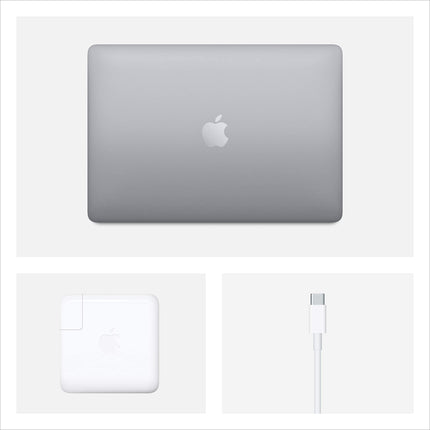 2020 Apple MacBook Pro with 1.4 GHZ, Intel Core i5 (MXK52LLA, 13 Inches, 8GB RAM, 512GB SSD, Magic Keyboard) - Space Gray (Renewed)