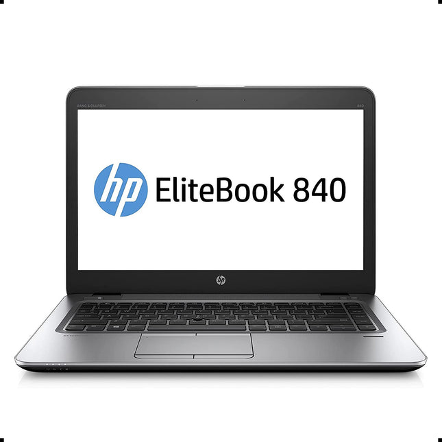 HP EliteBook 840 G3 Laptop 14-inch HD Display, Intel Core i5-6200U 2.3Ghz, 256GB SSD, 16GB DDR4 RAM, Webcam, WiFi, Windows 10 Pro (Renewed)