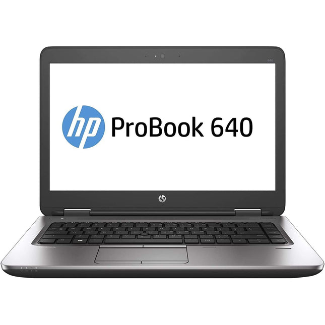 HP ProBook 640 G2 Laptop, 14 HD Display, Intel Core i5-6300U Upto 3.0GHz, 16GB RAM, 256GB NVMe SSD, DisplayPort, Wi-Fi, Bluetooth, Windows 10 Pro (Renewed)
