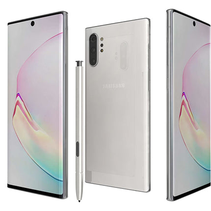 Samsung Galaxy Note 10 Aura White 256GB Fully Unlocked Smartphone (Renewed)