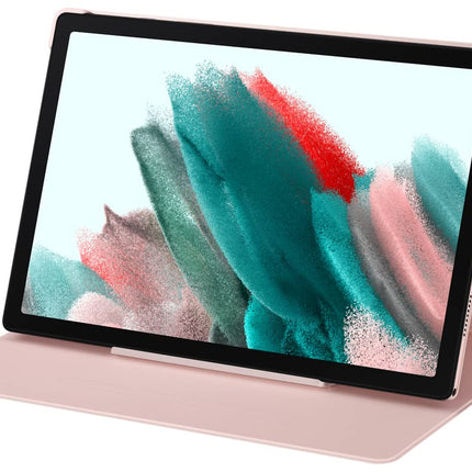 SAMSUNG Galaxy Tab A8 Book Cover, Protective Tablet Case w/ 2 Viewing Angles, Magnetic Design, S Pen Holder, Slim, Lightweight, US Version, Pink Gold