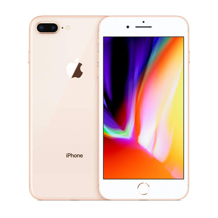 Apple iPhone 8 Plus, US Version, 64GB, Gold - Unlocked (Renewed)