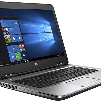 HP ProBook 640 G2 Laptop, 14 HD Display, Intel Core i5-6300U Upto 3.0GHz, 16GB RAM, 256GB NVMe SSD, DisplayPort, Wi-Fi, Bluetooth, Windows 10 Pro (Renewed)