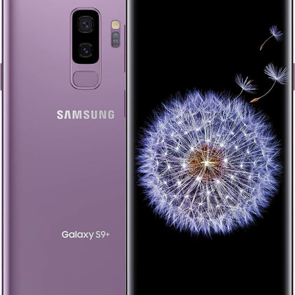 SAMSUNG Galaxy | S9 + Plus | G965U | 64GB | Fully Unlocked | (Renewed) (Lilac Purple)