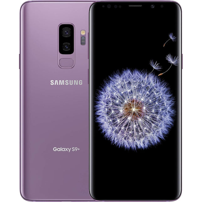 SAMSUNG Galaxy | S9 + Plus | G965U | 64GB | Fully Unlocked | (Renewed) (Lilac Purple)