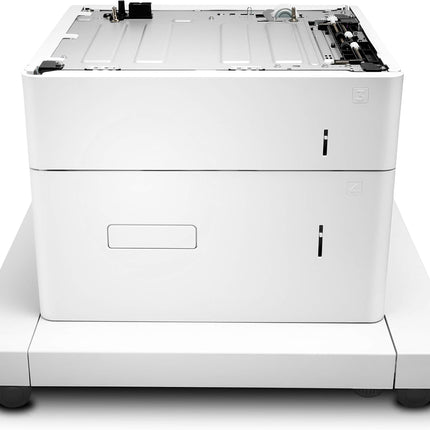 HP J8J92A Paper Feeder and Stand - Printer Base with Media Feeder - 2550 Sheets in 2 Tray(s) - for Laserjet Enterprise MFP M633, Laserjet Managed MFP E62555