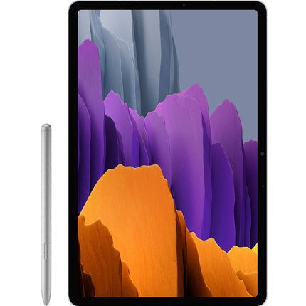 SAMSUNG Galaxy Tab S7+ Plus 12.4-inch Android Tablet 128GB Wi-Fi Bluetooth S Pen Fast-Charging USB-C Port, Mystic Silver