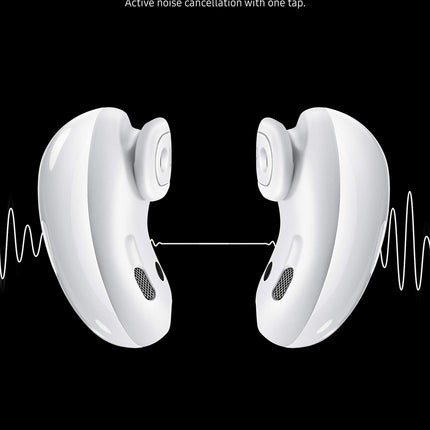 Samsung Galaxy Buds Live True Wireless Earbud Headphones - Mystic White (Renewed)