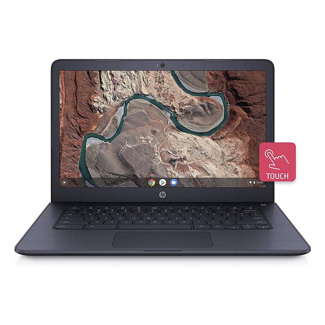 HP 14inch Full HD Touchscreen AMD Dual-Core A4-9120 Processor 4GB DDR4 Memory 32GB eMMC Storage AMD Radeon Graphics Chromebook (Renewed)