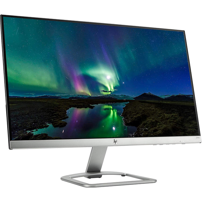 HP 24ES 23.8" IPS w/ anti-glare Full HD 1920x1080 VGA HDMI Edge-to-Edge Screen
