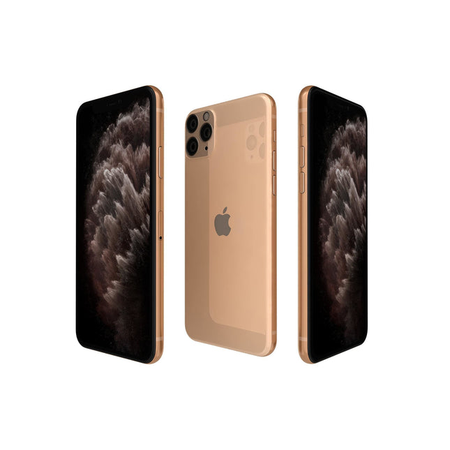 Apple iPhone 11 Pro Max, US Version, 64GB, Gold - Unlocked (Renewed)