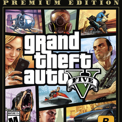 Grand Theft Auto V Premium Edition - Xbox One [video game]
