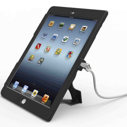 Maclocks iPadAirBB Lockable iPad Air Lock & Security Case with 6-Foot Cable (Black)