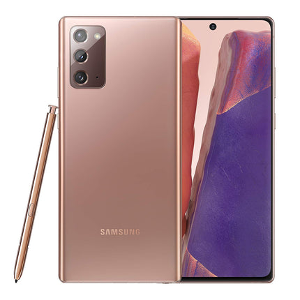 Samsung Galaxy Note 20 5G 128GB N981U Smartphone Mystic Bronze (T-Mobile Locked) - Renewed
