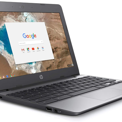 HP 11.6-Inch Chromebook, HD Display (1366 x 768), Intel Dual-Core Celeron N3060 1.6GHz, 4GB RAM, 16GB eMMC, HD Webcam, Bluetooth, HDMI, Chrome OS