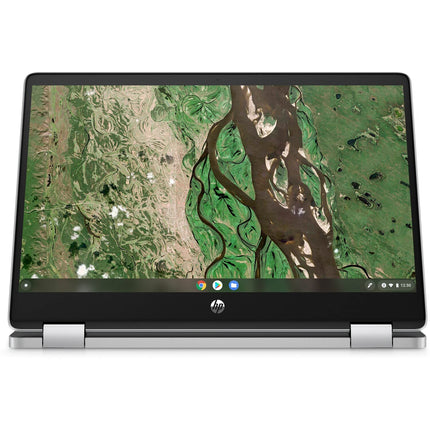HP Chromebook x360 14b-cb0047nr, 2-in-1 Laptop, Intel Celeron N4500, 4 GB LPDDR4 RAM, 32 GB eMMC, 14" HD Touchscreen Display, Chrome OS (Renewed)