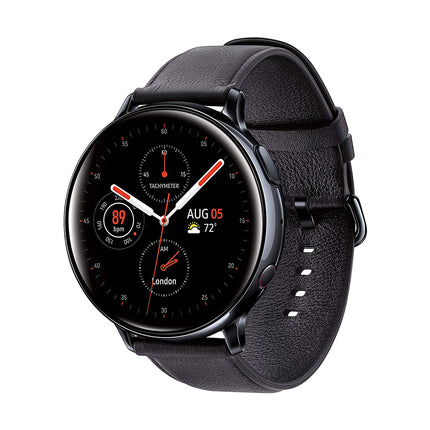 Samsung Galaxy Watch Active 2 44mm Unlocked LTE Smart Watch with Advanced Health Monitoring Aqua Black - (US Version)