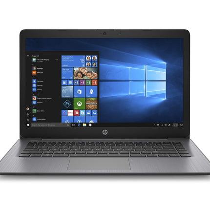 HP Stream 14-inch Laptop, AMD Dual-Core A4-9120E Processor, 4 GB SDRAM, 64 GB eMMC, Windows 10 Home in S Mode(14-ds0060nr, Brilliant Black) (Renewed)