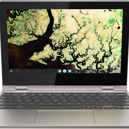 Lenovo Chromebook C340 2-in-1-11.6" HD Touch, Intel Celeron N4000, 4GB RAM, 64GB SSD - Platinum Gray