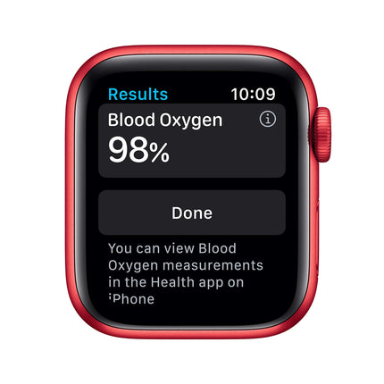 Apple Watch Series 6 (GPS + Cellular, 40mm) - (Product) RED Aluminum Case with RED Sport Band (Renewed)