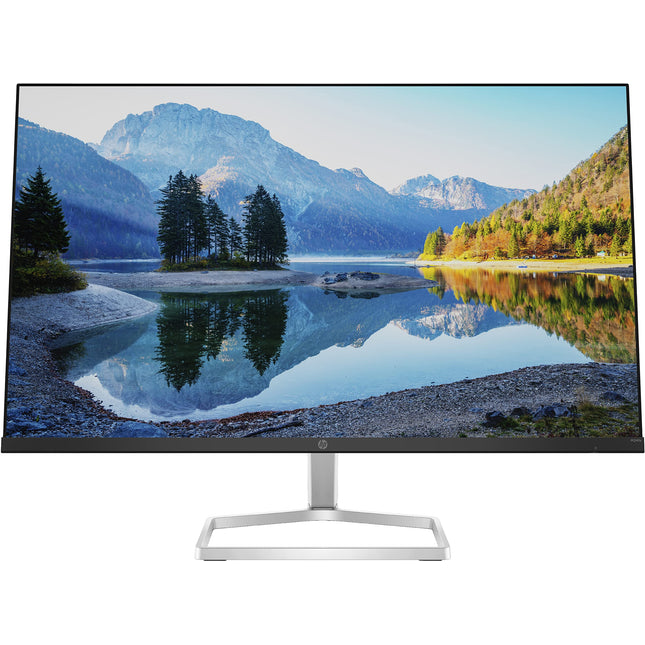 HP M24fe FHD Monitor 23.8-inch IPS AMD FreeSync 5ms GtG Response Time Eyesafe Certified On-screen Controls Low Blue Light Mode Anti-Glare, Black (Renewed)