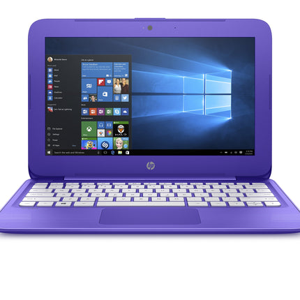 HP Stream (11-ah120nr) 11.6 Inch Laptop with Intel Celeron N4000 Processor, 4GB RAM, 32 GB eMMC Storage, Office 365 Personal 1-Year Included, Windows 10 (Infinity Purple)
