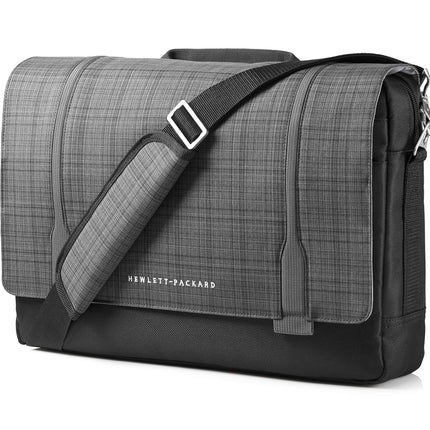 HP Carrying Case (Messenger) for 15.6" Ultrabook - Black, Gray F3W14AA